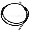 Suministro de Equipo Deportivo Cable de Acero Plástico Recubierto de PVC Cable de Acero para Tirar Cuerda de Acero Recubierta de Nylon Negro