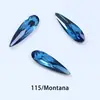 Dongzhou Gota d'Água de Cristal Base Pontiaguda Strass Acessórios para Joias DIY Pingente de Colar Strass de Vidro Super Brilhante Strass K9