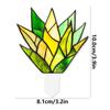 TYU653-664 simulação vaso de flores vaso de flores decorativo vitral acrílico flor decorativa para casa