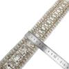 Gasa de organza bordado de lentejuelas multicolor con código de barras encaje estilo nacional accesorios de ropa joyería fábrica en stock lote