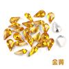 Superficie de Diamante No Porosa Fondo Puntiagudo Gota de Agua 8X13 Diamante Acrílico Ropa Zapatos Sombreros Accesorios de Equipaje Accesorios de Joyería DIY Hechos a Mano