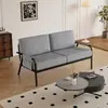 Sofá de Tecido para Sala de Estar, Apartamento de Aluguel, Quarto, Novo Sofá Duplo, Estilo Moderno Simples, Sofá Individual da Moda para Apartamentos Pequenos