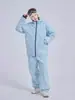 Ropa Nueva para Esquiar para Mujeres y Hombres, Impermeable y Cortavientos Profesional, Adecuada para Esquiar con Tabla Única y Doble, Cálida y Engrosada para Invierno, Conjunto de Equipo de Esquí para Parejas