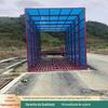 Máquina de lavar carros de canteiro de obras de vendas de fábrica plataforma de lavagem de veículos de engenharia totalmente fechada máquina de lavar carros de engenharia