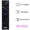 Adecuado para Control Remoto de TV Sony Rm-Yd103 Yd049 Yd073 Yd089 Yd099 Yd075