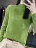 Gola alta meia-calça peça de primeira linha borboleta de strass cor sólida base justinha para emagrecer para o trabalho Andy veludo confortável quente suéter de tricô