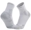 Meias de Basquete para Homens, Absorventes de Suor, Antiderrapantes, Respiráveis, Meias Esportivas com Solado de Toalha, Meias de Algodão para Corrida de Cano Alto, Meias Esportivas Profissionais