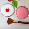 Comércio Exterior Mesmo Modelo Sabão de Limpeza para Pincéis de Maquiagem Fábrica Sabão com Aroma de Pêssego Pad de Silicone Ferramenta de Limpeza para Esponjas de Pó Ferramentas de Beleza