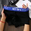 Ropa Interior para Hombre, Calzoncillos Bóxer Transpirables de Algodón Puro para Hombre, Calzoncillos Bóxer de Cintura Media de Color Sólido, Venta al por Mayor y Dropshipping, Entrepierna de Algodón Puro