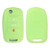 Funda de silicona plegable para llave de 3 llaves Wuling Hongguang PLUS S1, funda para llave S3, protección para control remoto Journey 730