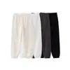 Pantalones Casuales con Forro de Felpa para Hombre Otoño e Invierno 6028