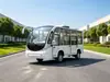 Vehículo turístico totalmente cerrado para alojamientos, escuelas, servicio de transporte, parques, aeropuertos, granjas y hospitales, vehículo turístico de 17 plazas