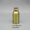 Nova tampa de alumínio de 10ml a 1000ml revestida com rosca frasco de alumínio prateado emulsão óleo essencial água de rosas pura dividida selada latas de alumínio