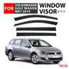 Adecuado para Volkswagen Golf Deflector de Lluvia Vw Golf Sportsvan Deflector de Ventana