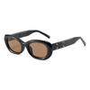 Nuevas Gafas de Sol Ovaladas de Marco Delgado de Moda para Caras Pequeñas, Unisex, Estilo Energético, Vacaciones en la Playa, Gafas de Sol con Protección UV