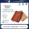 Revestimento Decorativo de Alumínio com Grão de Madeira por Transferência Térmica para Parede e Teto, Revestimento de Liga de Alumínio, Construção de Shopping Center, Coluna de Alumínio com Fluorocarbono, Placa de Alumínio