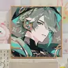 Genshin Impact Pintura al Óleo Digital DIY Dios del Agua Furina Animación Bidimensional Periférico Caricatura Pintura Decorativa Pintada a Mano Venta al por Mayor