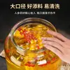 Garrafa de Licor Medicinal Selada de Alta Qualidade com Ginseng, Pote de Vidro Espessado com Bico, Garrafão de Vinho, Barril de Vinho, Recipiente Vazio