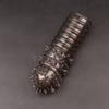 Preservativo Masculino com Espinhos e Partículas Grandes Espessado e Alongado Preservativo Dente de Lobo Adulto Preservativo para Pênis Brinquedo Sexual