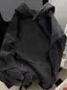 Moletom com Capuz Desgastado de Algodão Lavado Americano para Primavera e Outono Masculino Streetwear Marca Tendência Moletom Solto Moletom de Casal Top Tendência