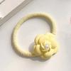 Faixa de cabelo de Rosa Suave Super fada combina com tudo Corda de cabelo cor de doce Flor Corda de cabeça com Pérola Coração de menina doce Acessórios de cabelo
