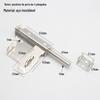 Parafuso de gado de porta de aço inoxidável anti-roubo engrossado parafuso de porta de aço inoxidável resistente marca de fechadura de aço inoxidável parafuso de aço inoxidável com fechadura