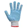 Luvas de proteção ao trabalho luvas de fio de algodão luvas masculinas espessadas resistentes ao desgaste local de trabalho manual luvas protetoras atacado