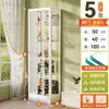Vitrina de cristal con cerradura, totalmente transparente, con luces, gabinete a prueba de polvo para uso doméstico, vitrina de sala de estar, estante de exhibición de modelos