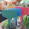 Etiquetas de PVC Imprimibles para Jardinería, Etiquetas de Plástico para Insertar en el Suelo para Plantas, Etiquetas Tridimensionales, Etiquetas para Flores, Forma de T al por Mayor