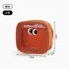 Bolsa de Higiene Pessoal e Maquiagem Cartoon Livework Coreana, Organizador Respirável de Malha para Cabos de Dados e Itens Diversos, Bolsa de Armazenamento Portátil