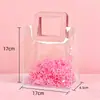 Bolsas de Mano Transparentes de PVC en Stock con un Toque de Lujo para el Festival del Medio Otoño, Día Nacional, Bolsas de Regalo de Cumpleaños y Bolsas de Mano de Plástico para Bodas