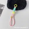 Cuerda de Pulsera Creativa Lanyard para Teléfono Móvil Colgante de Teléfono Móvil Estilo Japonés Antiperdida Funda de Teléfono Móvil para Cámara Bol de Teléfono Móvil de Moda para Mujer con Cuerda