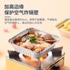 Venta Directa de Fábrica Bandeja de Papel de Aluminio para Freidora de Aire para Horneado y Parrillada en Casa, Material Duradero, Caja Desechable, Grado Alimenticio