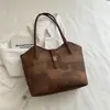 Bolsa de Gran Capacidad para Mujer para Comercio Exterior Transfronterizo, Bolso de Hombro Casual Nuevo Verano 2026, Bolso Tote de Alta Calidad para Viajes Diarios