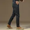 Calças Casuais Pretas de Alta Qualidade Novas para Homens 2026, Calças Finas de Verão Slim Fit de Perna Reta, Calças Sociais de Negócios para Homens