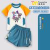Traje de baño de dibujos animados para niños, para niños medianos y grandes, Traje de baño dividido, Juego completo de equipo profesional de verano # 201