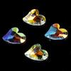 Pequeños accesorios de joyería, 14 mm, cuentas de cristal de melocotón torcidas, TikTok, rápido, hecho a mano, DIY, collar, pendientes, colgante, venta al por mayor