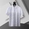 Transfronterizo [Versión Correcta] 26 Camisa Polo de Verano para Hombre de Negocios Estilo Nuevo con Cuello Campana y Mangas Cortas, Estilo Europeo y Americano, Alternativa de Comercio Exterior
