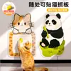 Tabla Rascadora para Gatos, Resistente al Desgaste, No Suelta Pelo, Anti-Rascado de Sofá para Gatos, Felpa Rascadora Vertical para Gatos Montada en Pared, Tapete Rascador Vertical para Gatos