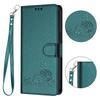 Adequado para Samsung S26 Ultra Capa de Couro M55 Gato Cartoon Porta-Cartões Carteira Antifurto Transversal A05S