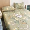2025 Nuevo Algodón Puro Cama Sábanas Pieza Única 100 Algodón Verano Dormitorio Infantil Edredón Individual Doble Funda de Almohada Juego de Tres Piezas 3