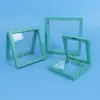 Caixa de Gaveta com Filme de Suspensão PE Transparente Caixa de Gaveta Embalagem de Exibição de Joias Caixa de Joias Caixa de Gaveta para Armazenamento à Prova de Poeira