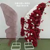 Gran Arreglo Floral de Mariposas Artificiales de Hierro Forjado para Habitaciones Privadas de Hotel, Banquetes, Escaparates de Centros Comerciales y Adornos Decorativos Móviles