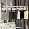 Top Camisola de Algodón Cepillado acanalado de Doble Tirante para Otoño e Invierno para Mujer con Sujetador Incorporado Capa Interior Cálida Top Versátil