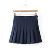 Falda plisada primavera y otoño nueva coreana de cintura alta color sólido moda talla grande falda para mujer fabricantes suministro al por mayor