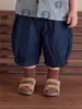 Conjunto Ligero de Verano para Niños Estilo Japonés Estampado a Cuadros Cárdigan Pantalones de Color Sólido Cómodo y Elegante Conjunto de Dos Piezas para Bebés Niños