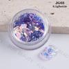 Accesorios para uñas de moda transfronterizos ins Celebridad de Internet Aurora nube Jinbing película transparente color mágico pieza de unicornio uña hielo Bo pieza