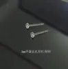 Brincos Transparentes Ecológicos DIY Acessórios de Joia Diários Brincos Pequenos de Resina com Cabeça Plana para Suportar Piercing na Orelha Fabricante de Hastes de Orelha Atacado