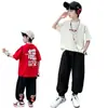 2024 Novos Meninos Terno de Verão, Bonito e Estilo Ocidental, Médio e Grande Celebridade da Internet Infantil Estampado Moda Verão Conjunto de Duas Peças para Homens