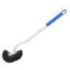 Cepillo para Inodoro de Casa Baño Sin Rincones Muertos Cepillo para Inodoro Cabeza Hacia Arriba Cepillo para Inodoro Mango Largo Montado en Pared Artefacto Montado en Pared Cepillo de Limpieza